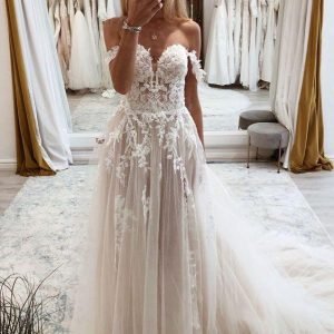 import placeholder for a line tulle lace appliques off the shou 160220452